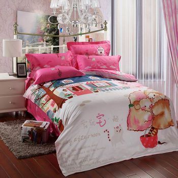 貨到付款 | 洛蘭活性貢緞四件套 全棉高檔床品，宅家享受品質(zhì)生活