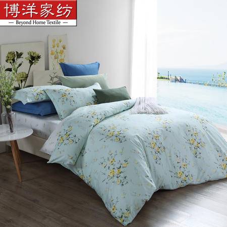 韓式田園風(fēng)享受 博洋家紡圣菲莊園全棉印花四件套體驗(yàn)