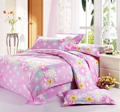 廠家直銷全棉斜紋時尚印花床上用品四件套 尊享品質，點綴家居