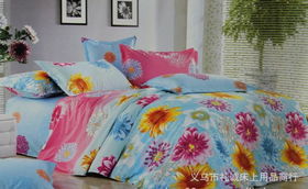 12868純棉印花斜紋四件套 批發價格、廠家與圖片全解析